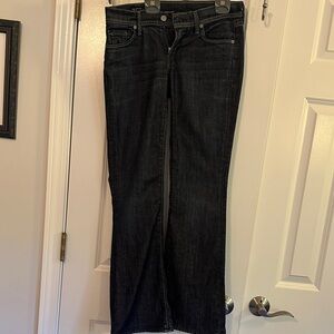 Citizen of Humanity Jeans low waist Flare  dark blue Women's Jeans